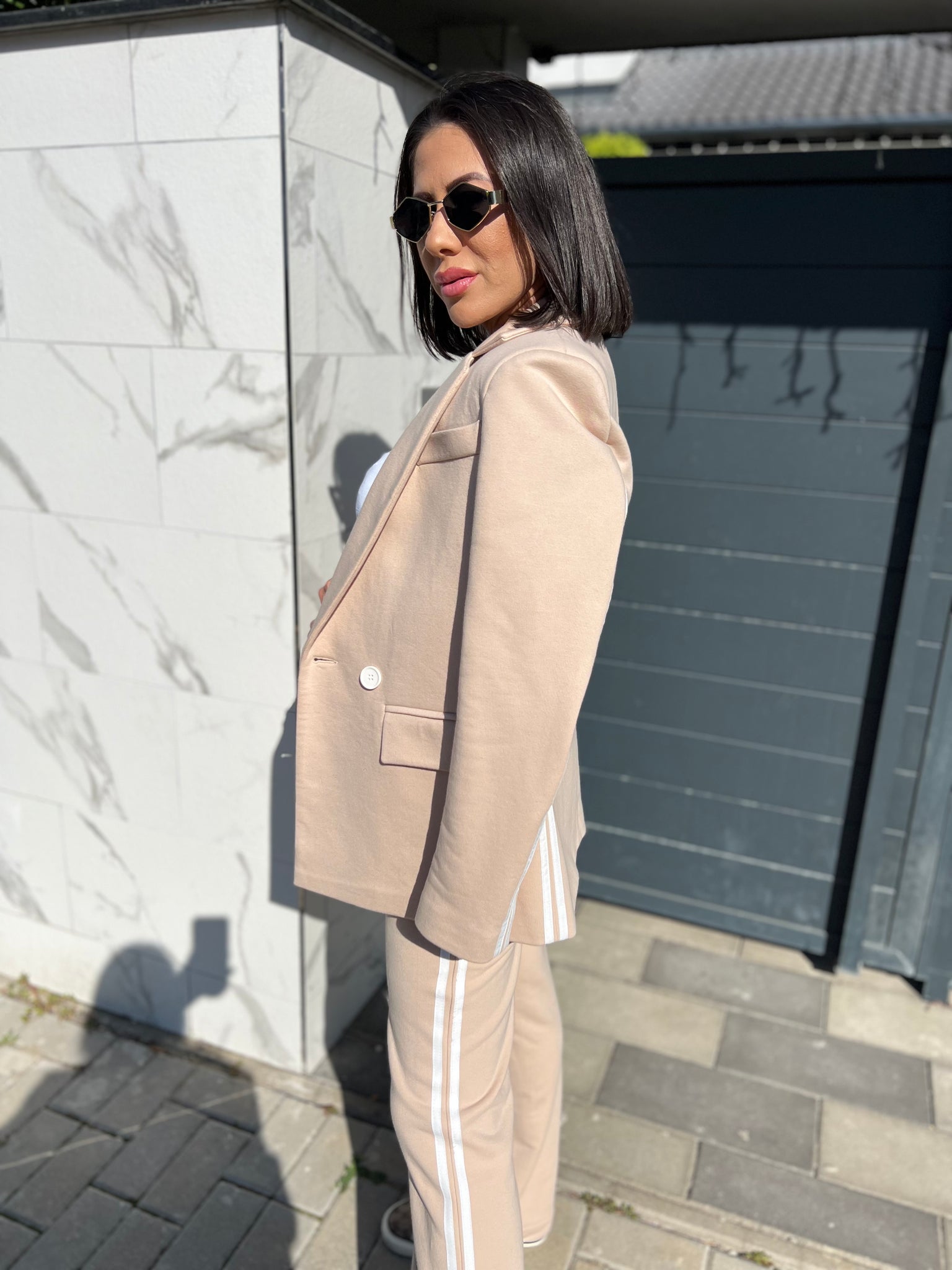 SLAY WMNS - Beige Blazer