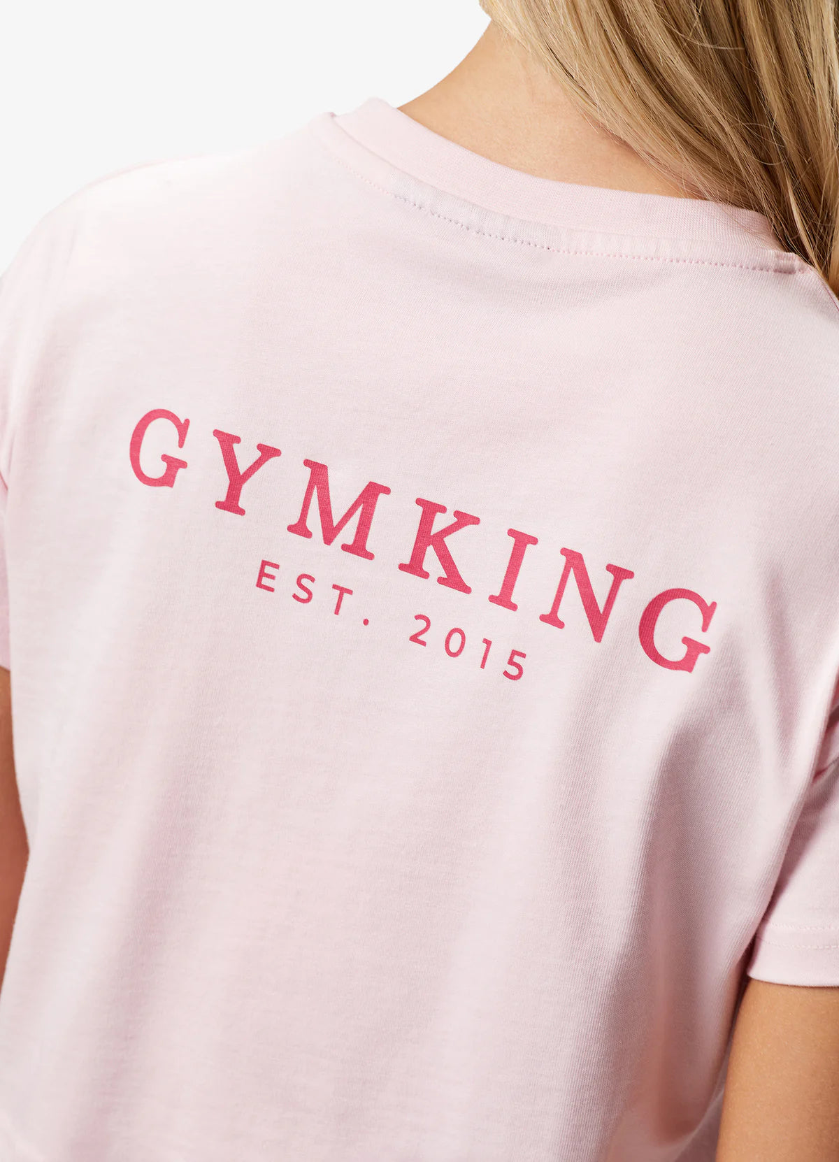 Gym King - Established Cap Sleeve Tee - Candyfloss Pink - uptowngirlhu
