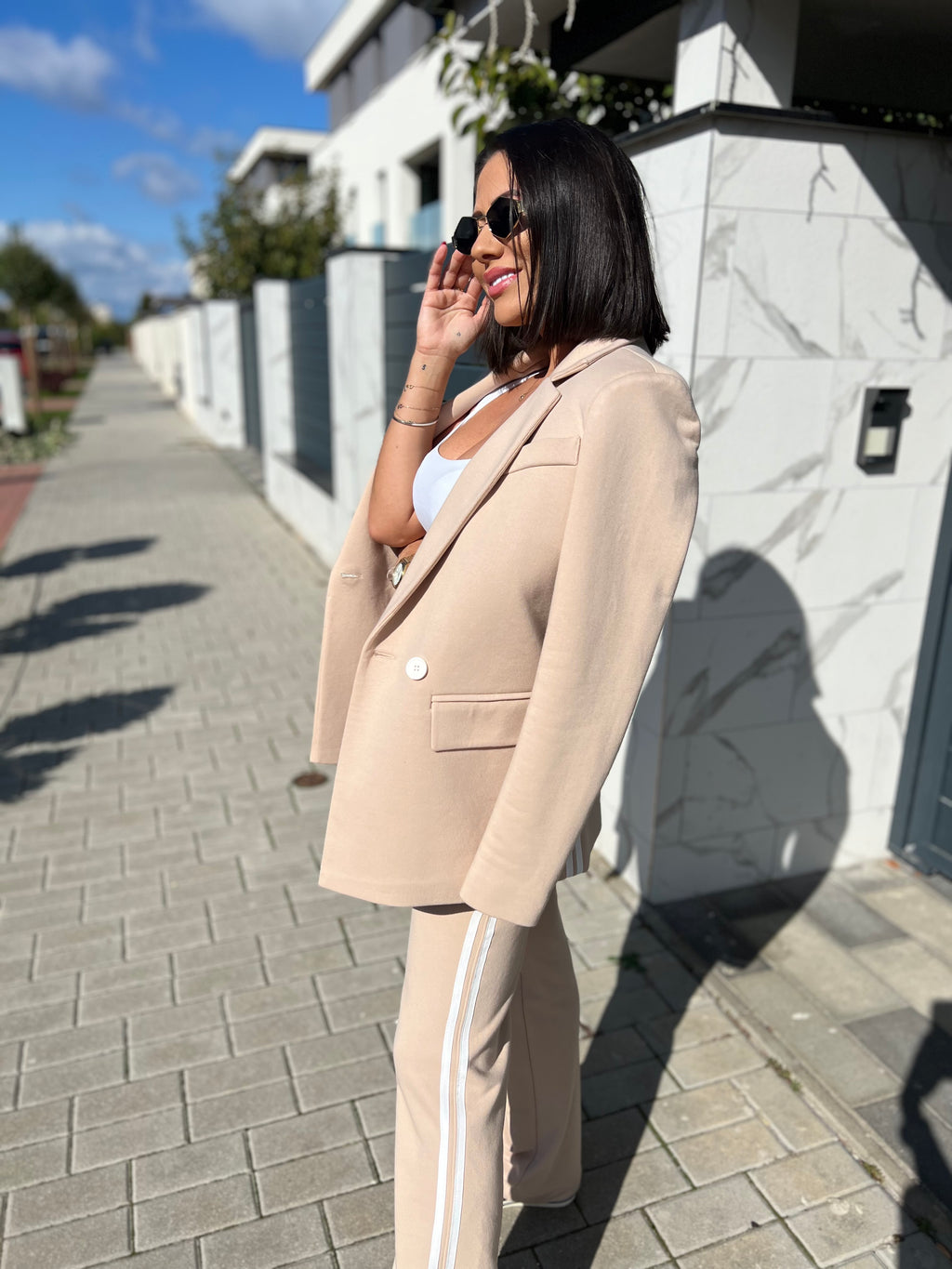 SLAY WMNS - Beige Blazer