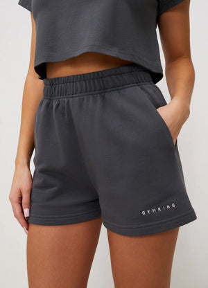 Gym King - Shadow Short - Shadow Grey - uptowngirlhu